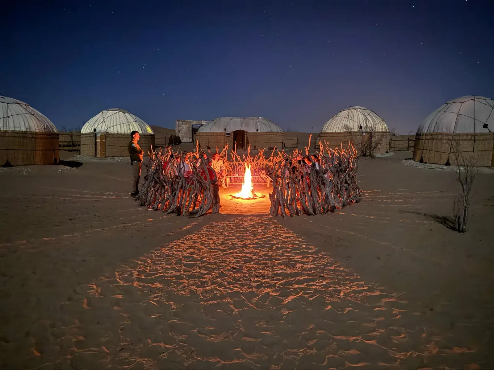 Overnight at Yurt Camp in Darvaza